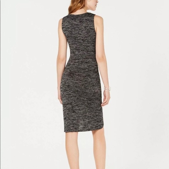 Bar III- Tulip-Hem Ruched-Side Dress - Picture 11 of 11